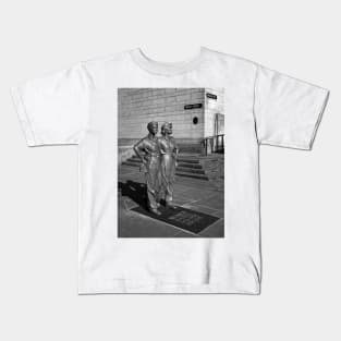 Women of Steel in Mono Kids T-Shirt